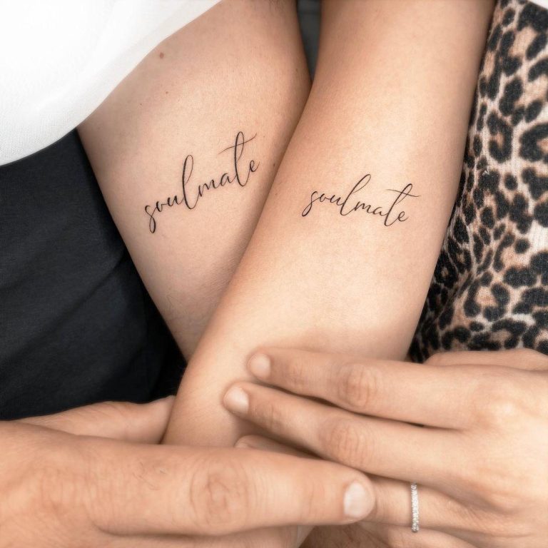 17 Soulmate Tattoo Ideas Couple Tat For Every Season