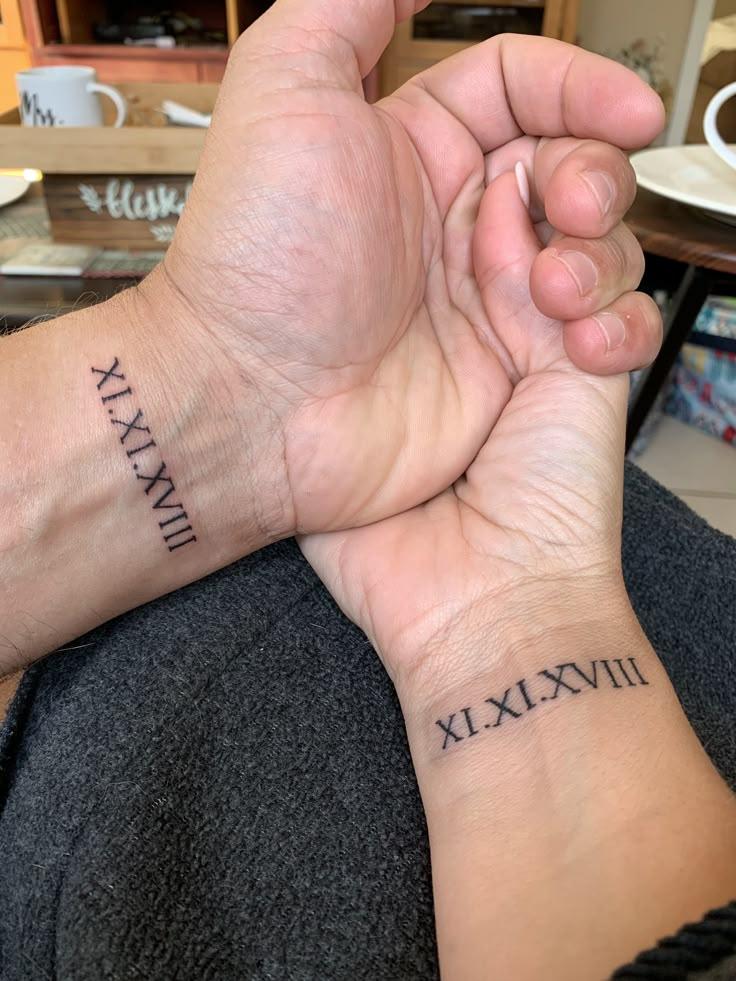 19 Marriage Date Tattoo Ideas That Everyone Will Love